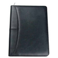 Pinnacle Padfolio Folder w/ Calculator, Zipper & USB Holder